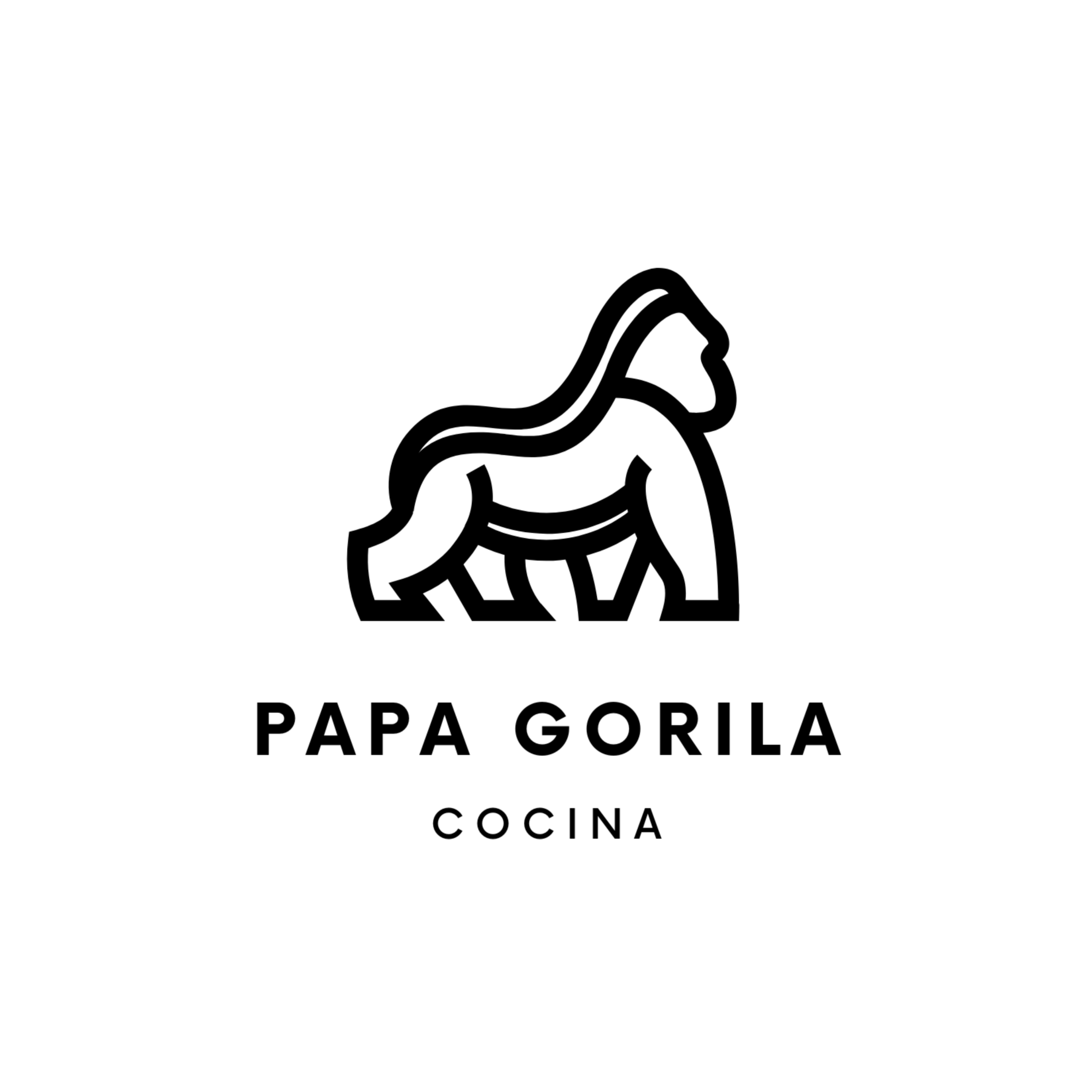 LOGO PAPA GORILA